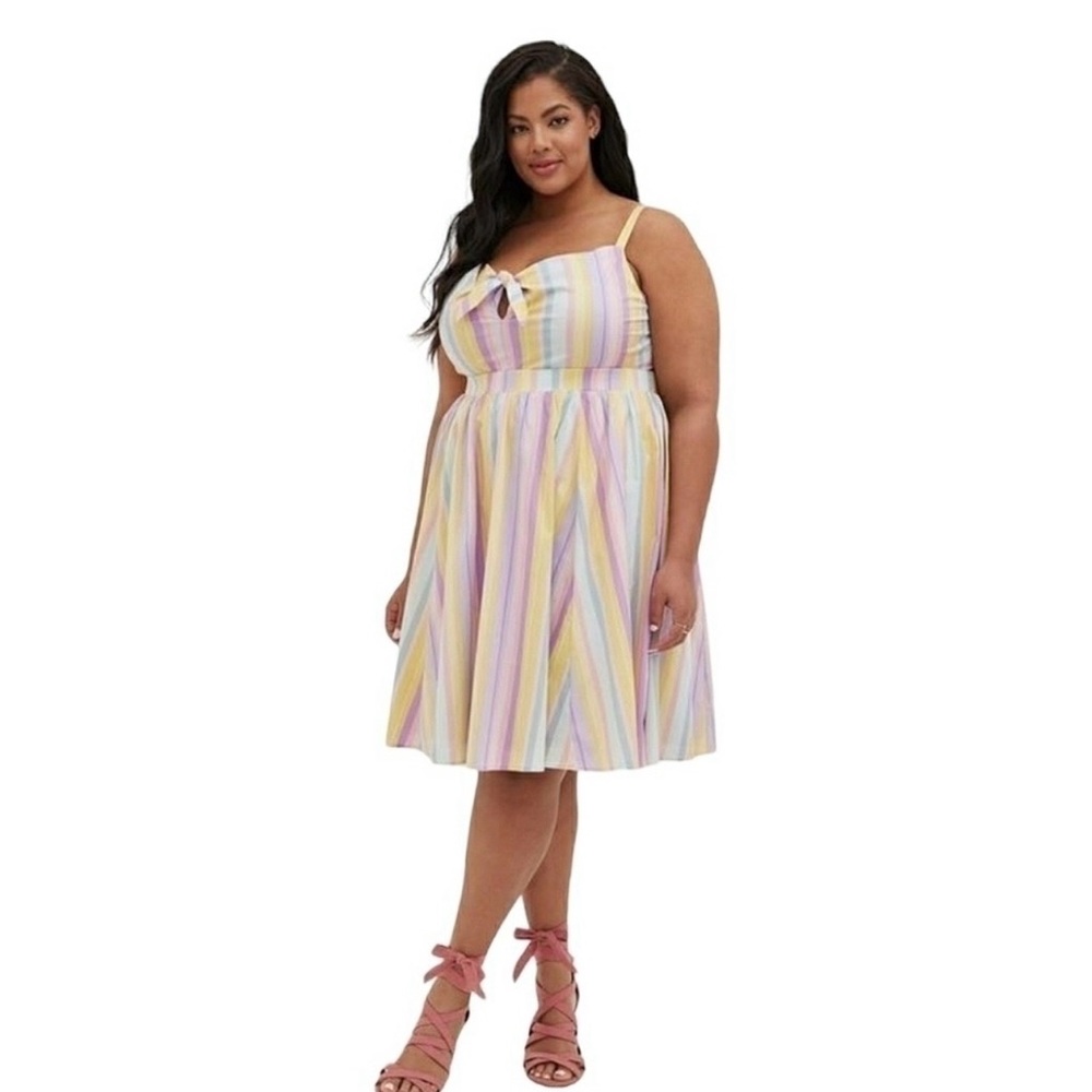 Pastel Poplin Torrid Dress size 3